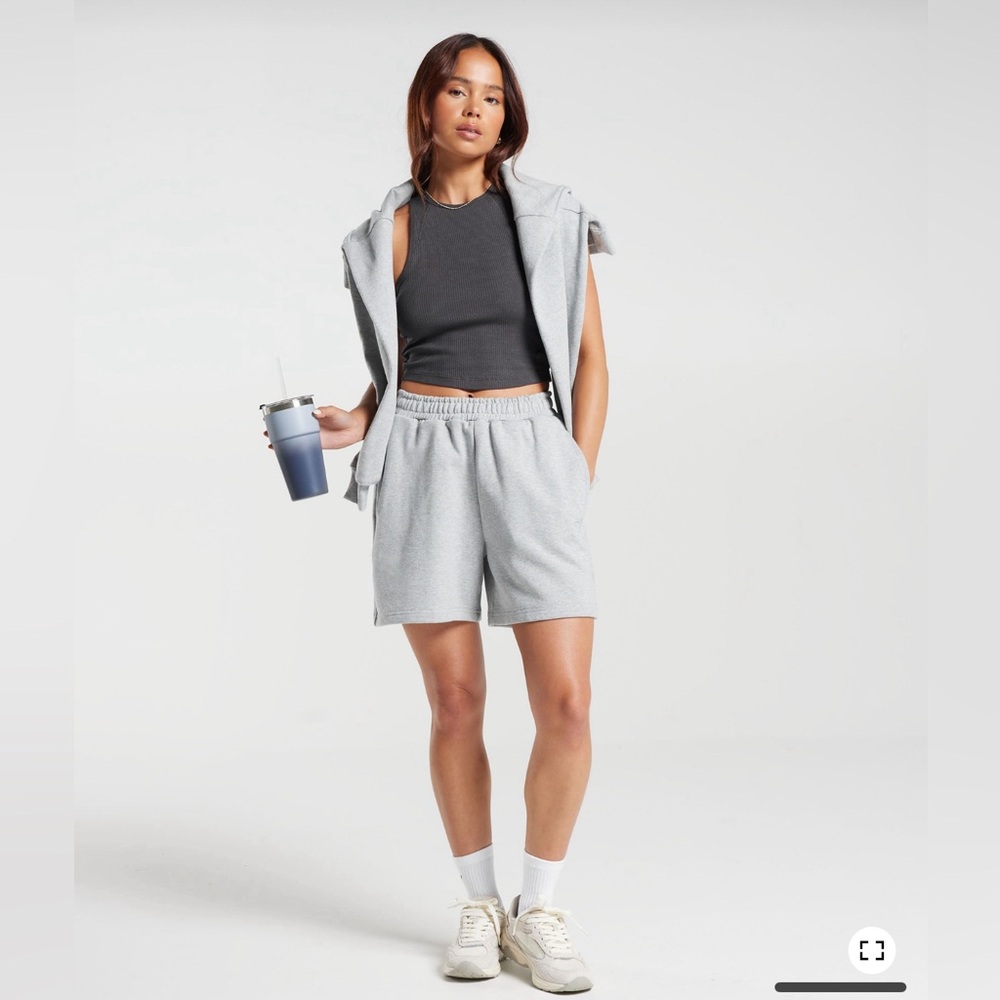 Gymshark cotton rib midi